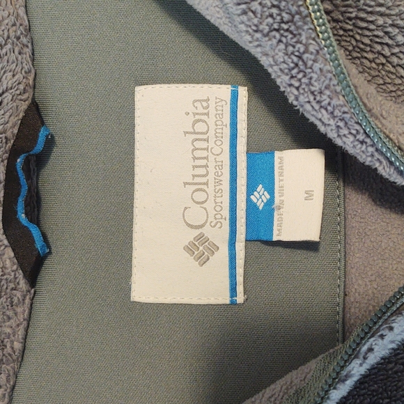 Columbia Women's Green Jacket Zip Up Size Medium - Picture 3 of 4